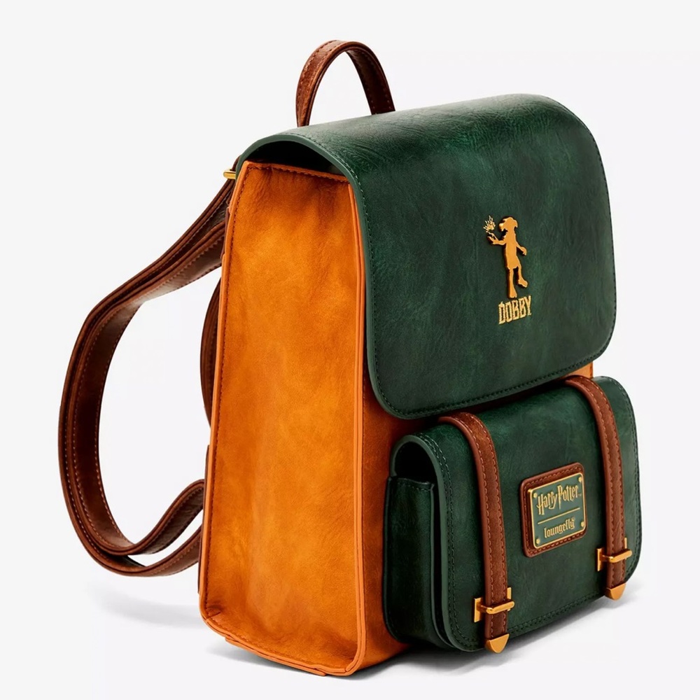 Loungefly Harry Potter Dobby Flap Mini Backpack - BoxLunch Exclusive - Picture 3 of 10